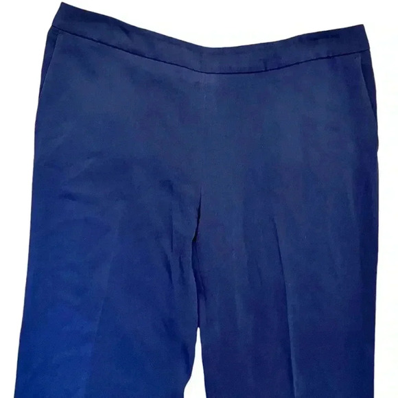 MaxMara Classic Navy Women's Wide Pants - Picture 2 of 5